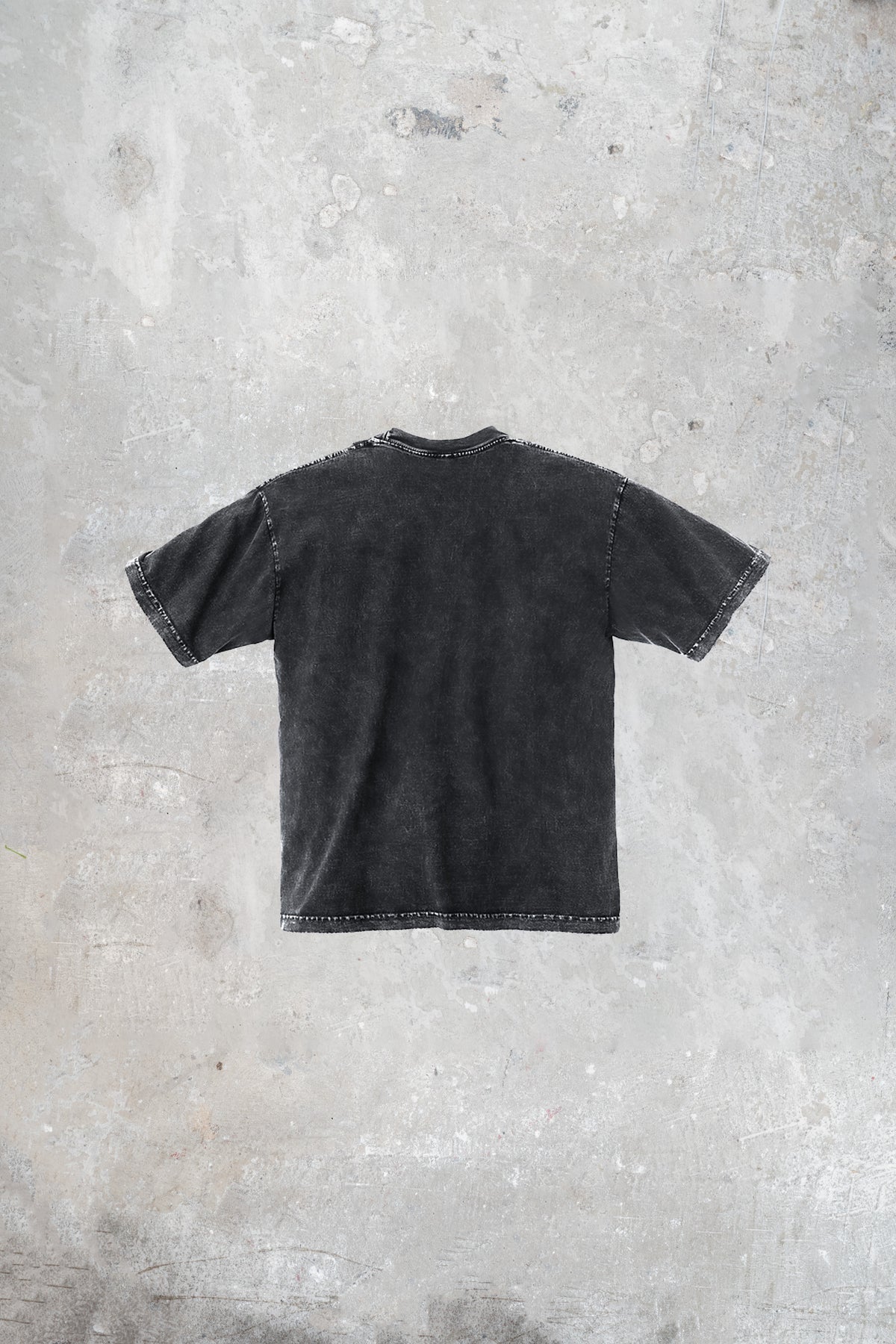 Black Mineral Cemento tee, alternate view