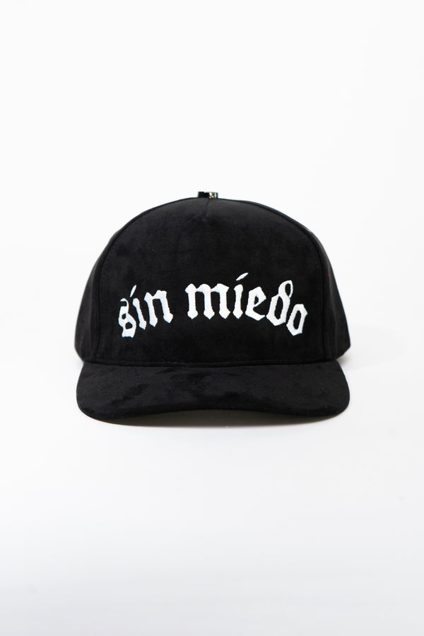 BLACK SUEDE HAT