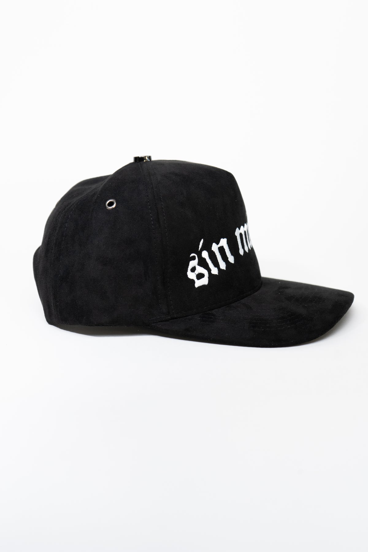 BLACK SUEDE HAT