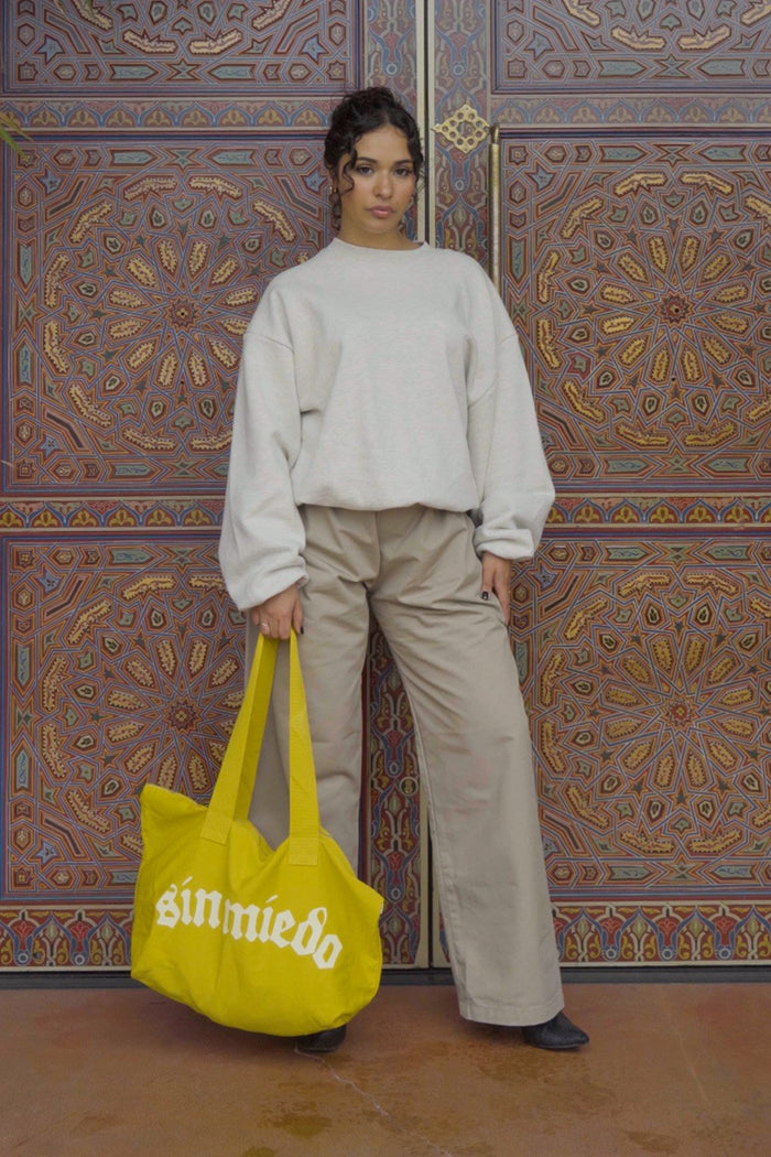 ARCHIVO: Sol Zip Up Denim Tote