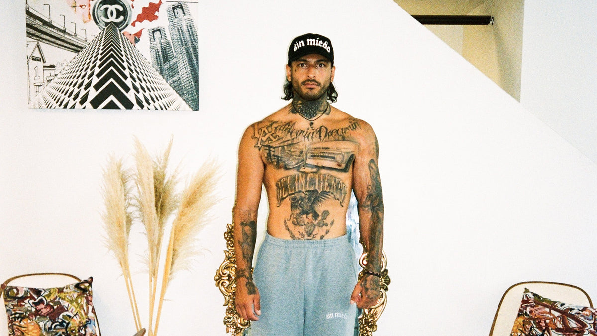 Sin Miedo hat, worn in Los Angeles