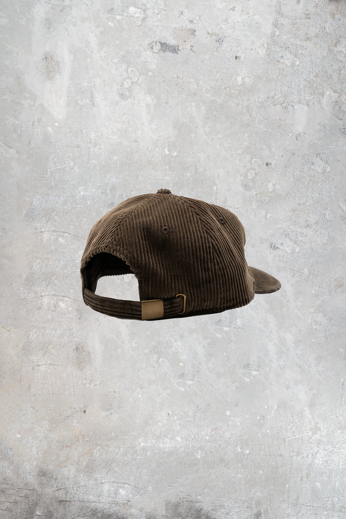 Waffle brown Sin Miedo hat, detail