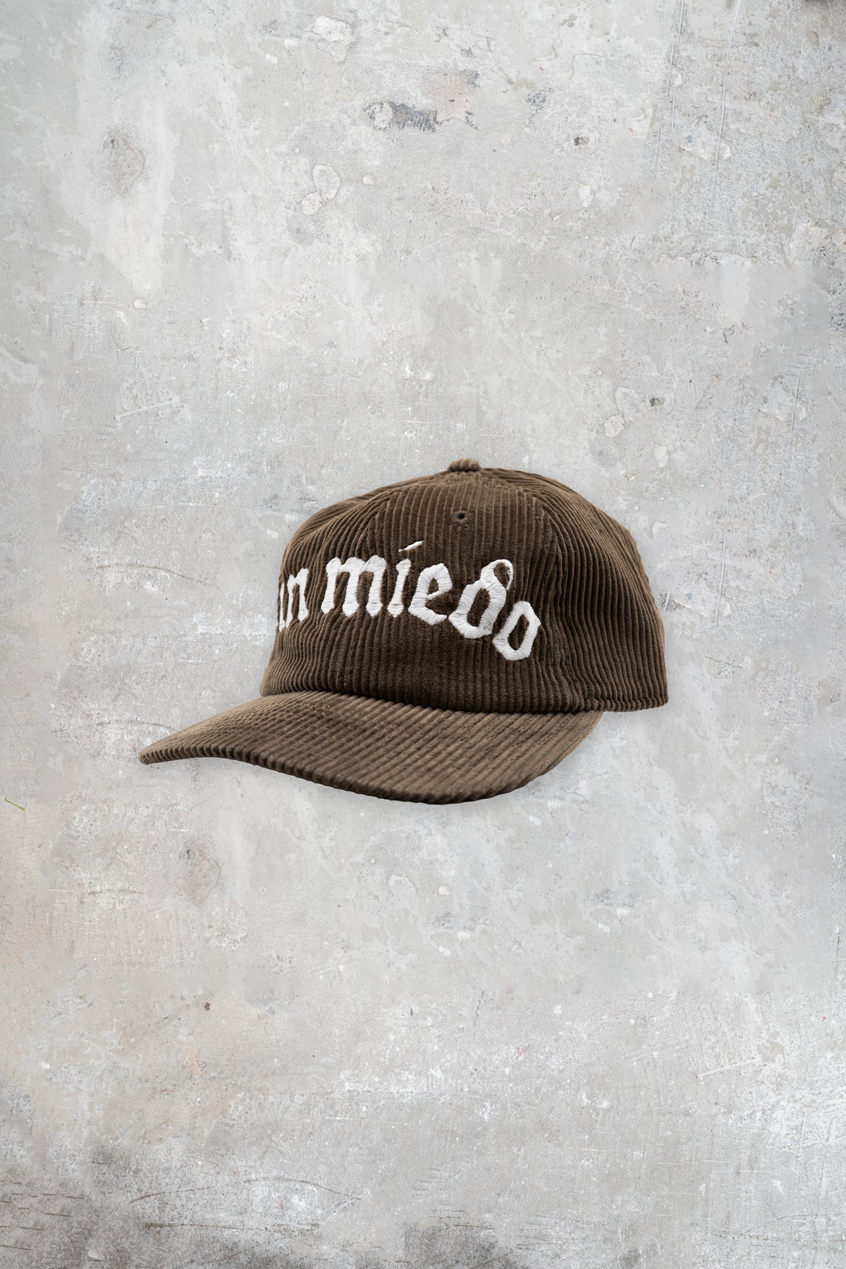 Waffle brown Sin Miedo hat, alternate view