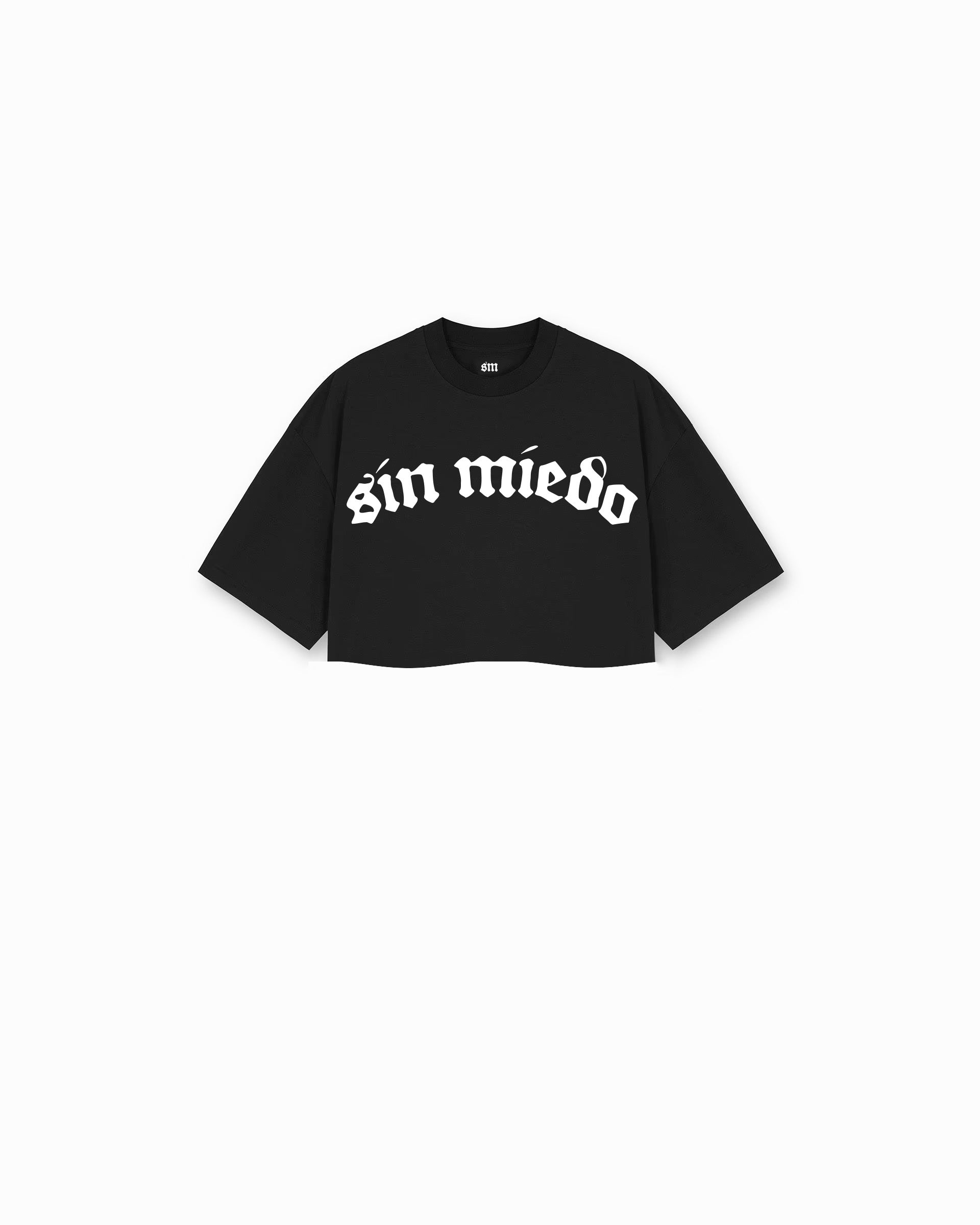 'SIN MIEDO' CROP TOP TEE