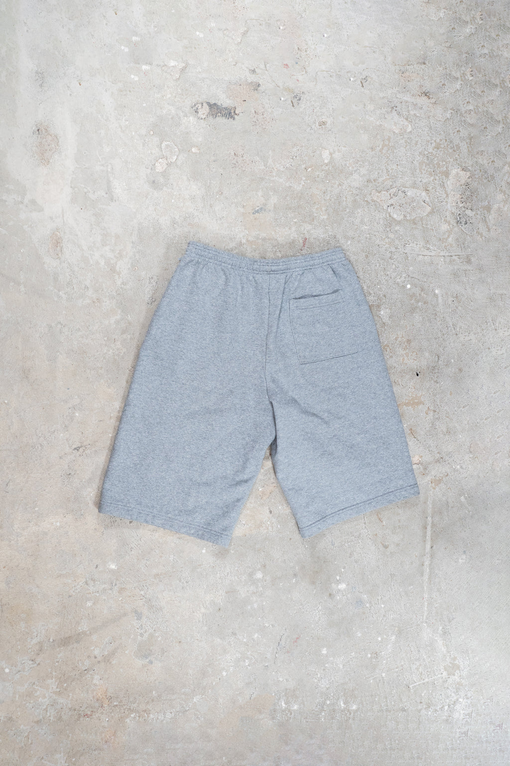 GREY CEMENTO WIDE SHORTS