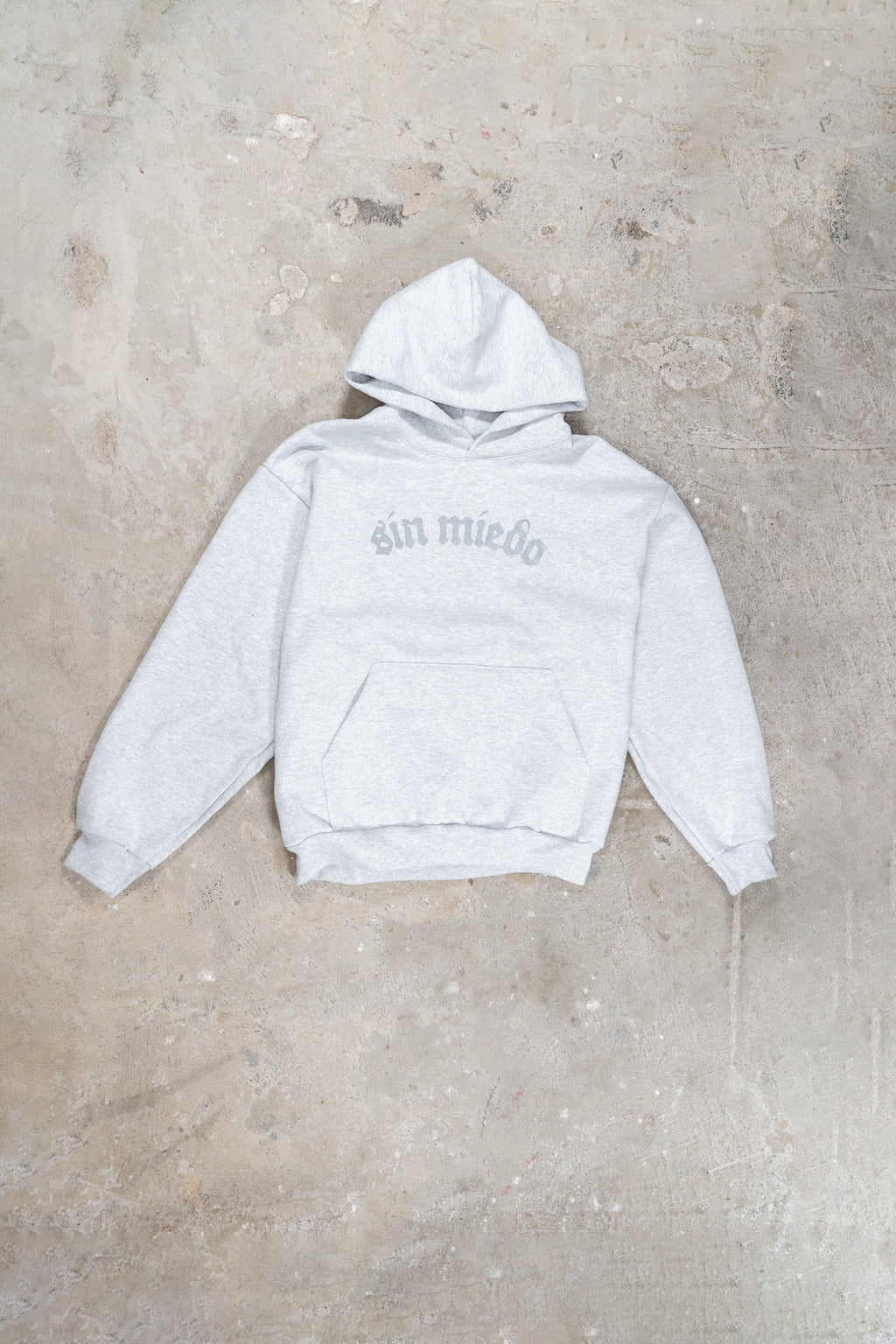 SILVER CEMENTO HOODIE