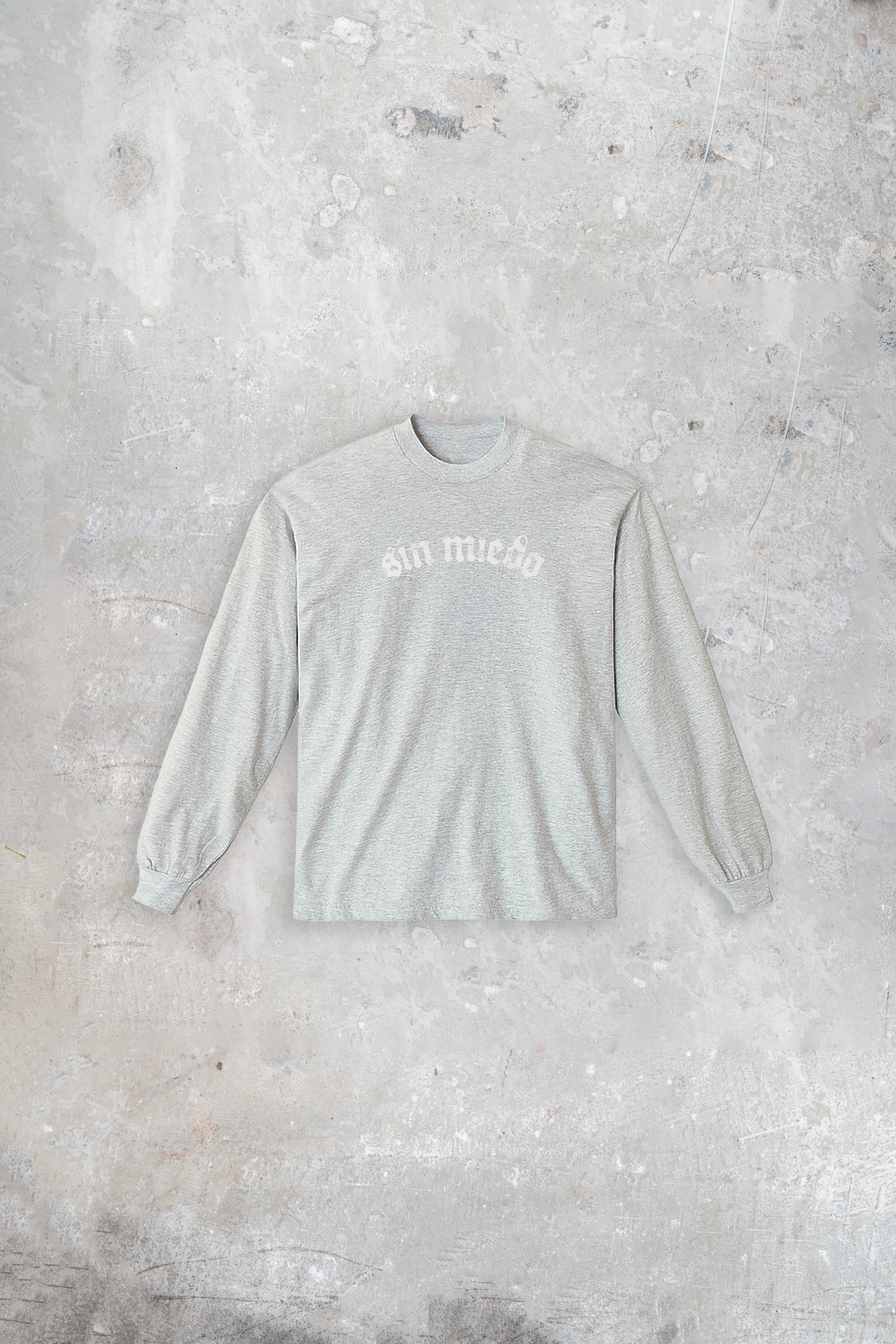 SILVER CEMENTO LONG SLEEVE