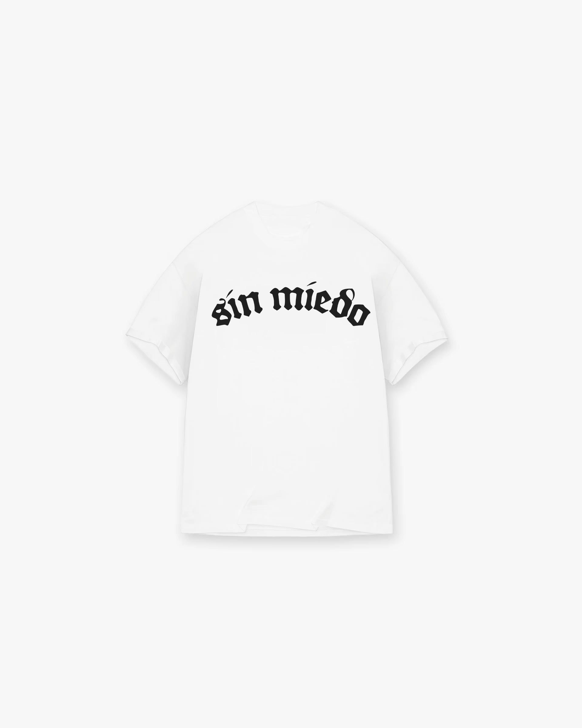 'SIN MIEDO' FRONT LOGO TEE
