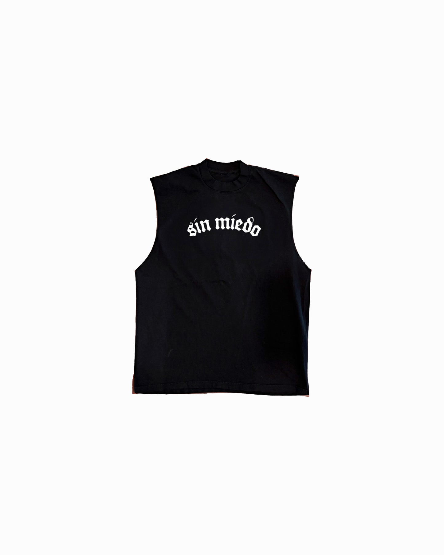 Sleeveless Black T-Shirt