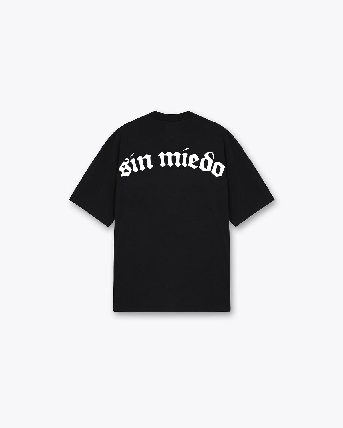 Sin Miedo back logo tee, made in Los Angeles
