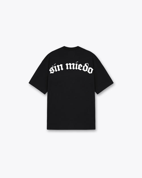Sin Miedo back logo tee, made in Los Angeles