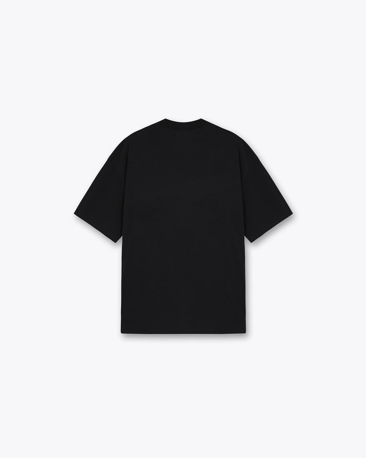 Sin Miedo black on black tee, alternate view
