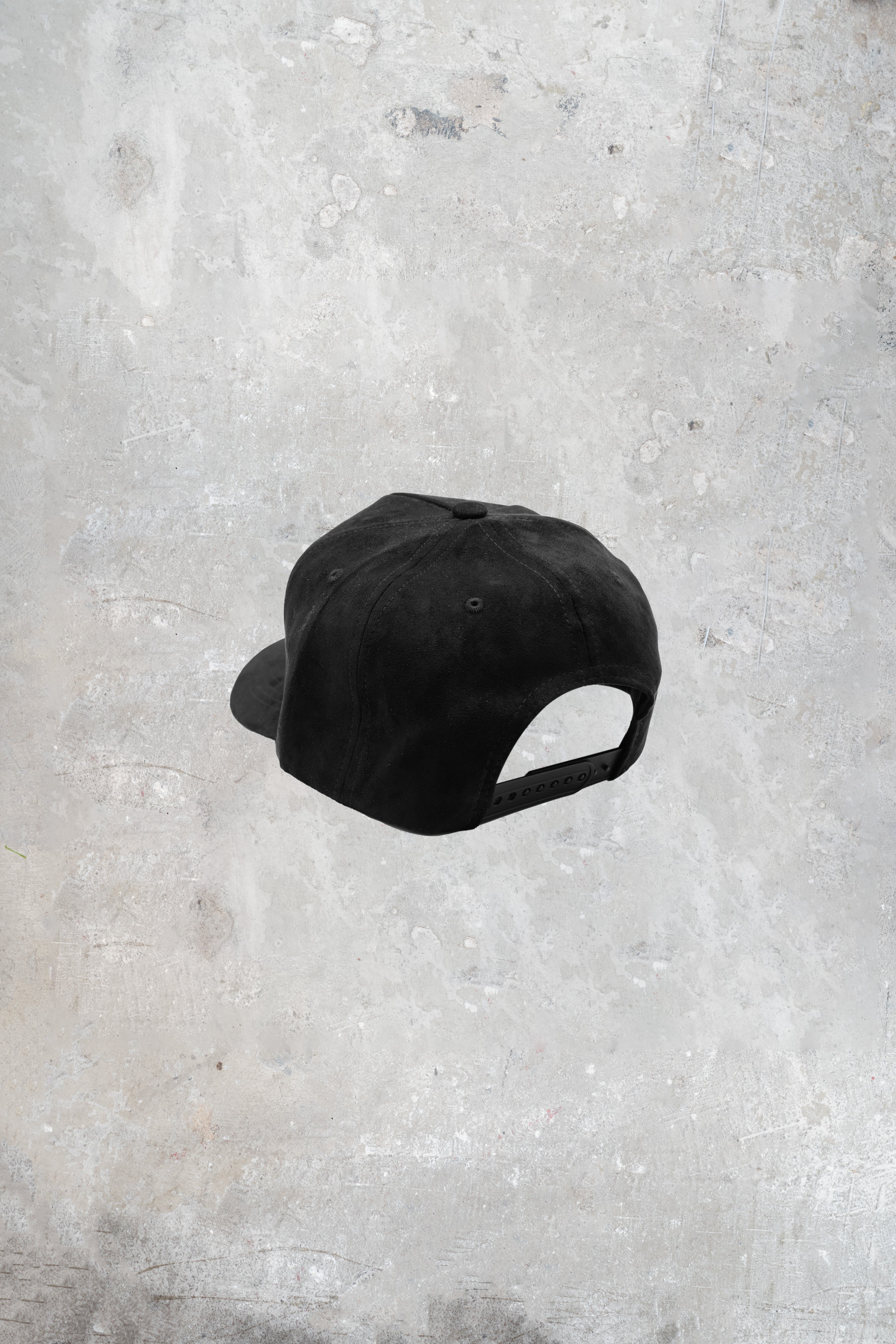 BLACK SUEDE HAT