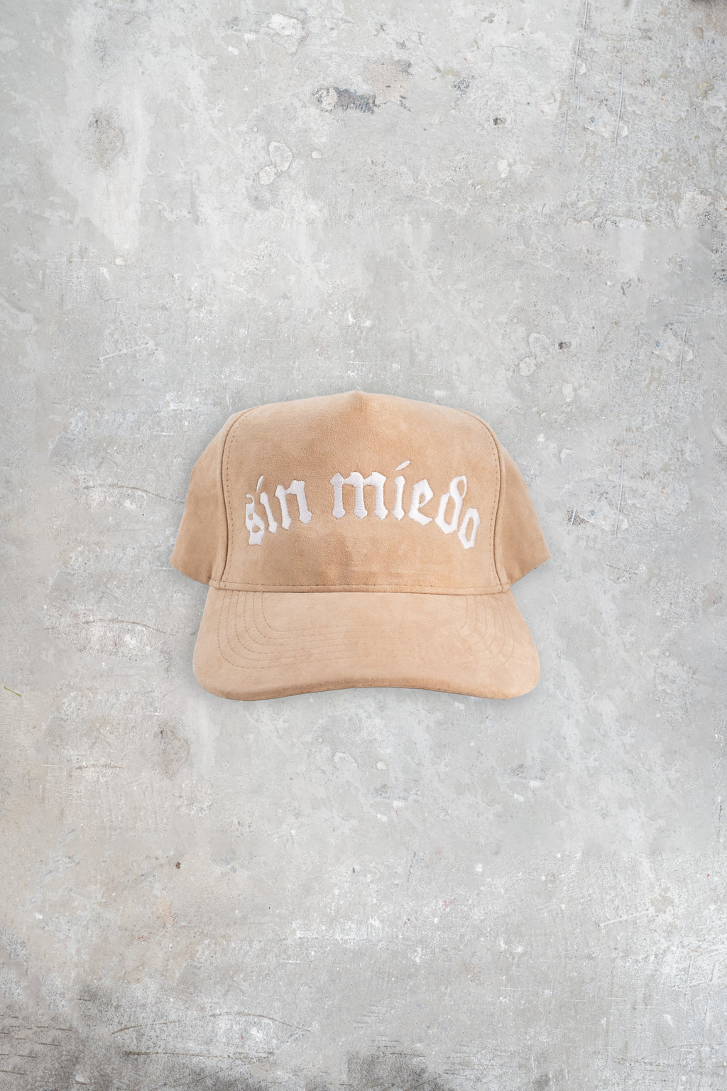 TAN SUEDE HAT
