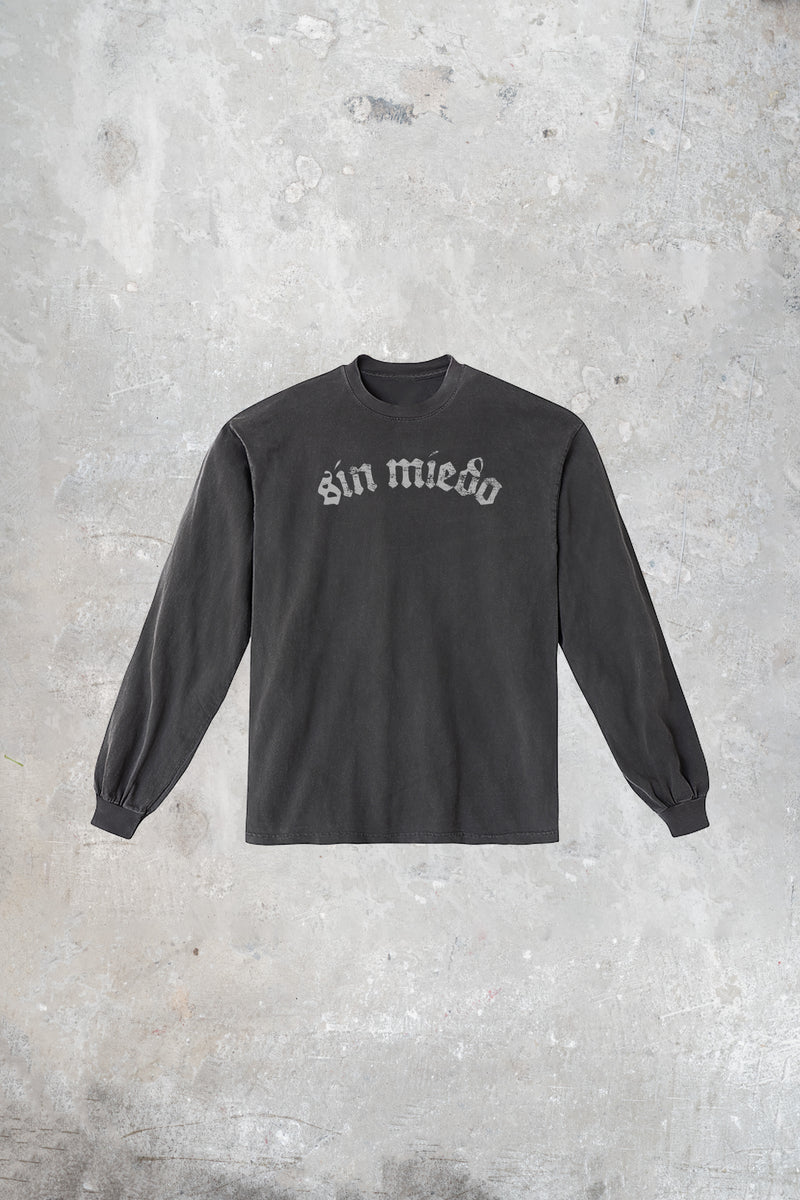 Vintage Cemento long sleeve by Sin Miedo, made in Los Angeles